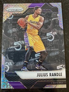 2016/17 Panini Prizm Julius Randle MOJO 5th Anniversary Refractor Sp #/25