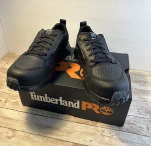 Timberland Pro Reaxion Composite Damen-Sicherheitskappe schwarz Größe 8,5 neu im Karton A21PY - Bild 1 von 12
