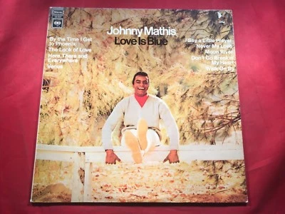 E1-80 JOHNNY MATHIS Love Is Blue - CS 9637 - RECORD - POP - Image 1 of 4