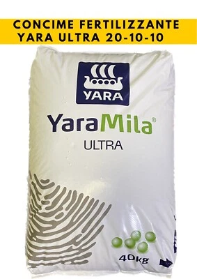 CONCIME  FERTILIZZANTE YARA ULTRA 20-10-10 DA KG 40 - Immagine 1 di 3