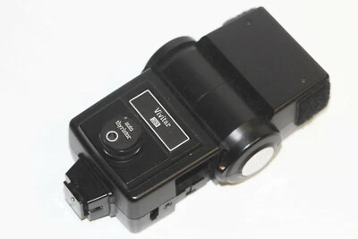 AS IS Vintage Vivitar 283 Auto Thyristor SLR Film Camera Flash Body Canon Nikon - Image 1 of 4
