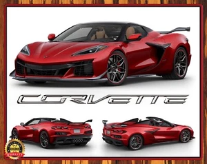 2024 Chevrolet Corvette Z06 - Red Mist Metallic - Metal Sign 11 x 14 - Picture 1 of 4
