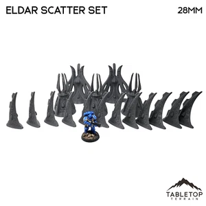 Space Elves Scatter Terrain - Space Elves Grimdark Wargaming - Picture 1 of 6