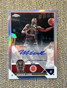 2023-24 Topps Chrome McDonald's All American Refractor - Mookie Cook - Auto - Picture 1 of 2