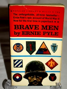 Brave Men by Pyle, Ernie Popular Library Paperback 1962 WWII - Bild 1 von 7