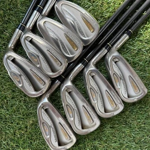 Maruman V-SONIC MS Iron Set 4-9 Pw Aw 8pc RH Graphite Stiff Men Golf Club - Picture 1 of 17