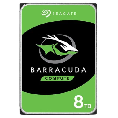 Seagate BarraCuda 8TB 5400 RPM 256MB Cache SATA 6.0Gb/s 3.5" Internal Hard Drive - Image 1 of 4