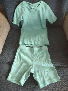 Primary organic cotton summer pajama set size 6-7 - Picture 1 of 4