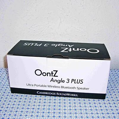 【NEW】OONTZ ANGLE 3 PLUS PORTABLE BLUETOOTH SPEAKER SUPERIOR SOUND 30-HOUR PLAY - Image 1 of 4