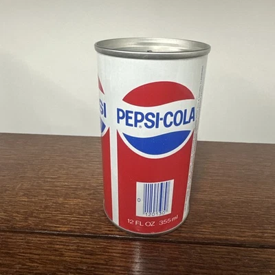 Banco de monedas de lata Pepsi-Cola de colección 12 oz alcancía  Foto 1 de 4
