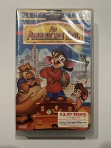 An American Tail (VHS, 1998) - Brand New Factory Sealed w/ Watermark - Don Bluth - Picture 1 of 4