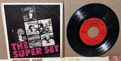 VARIOUS:the super set COLUMBIA 7" EP 45 Psychedelic Psoul Freak Scene Gene Clark - Image 1 of 4