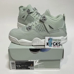 Air Jordan 4 Seafoam Sail / Abundance Little kids Size 13c Child New HV4385-003 - Picture 1 of 7