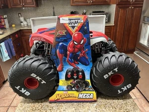 Marvel Mega Spider-Man RC Monster Truck, All-Terrain, Over 2 Feet Long, NEW - Picture 1 of 7
