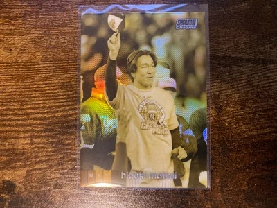 2020 Stadium Club Chrome Hideki Matsui Gold Minted Refractor #103 Yankees  - Image 1 of 2