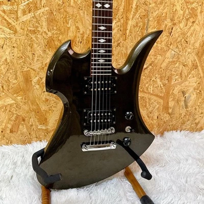Guitarra Eléctrica B.C.Rich Mockingbird Modelo Negra Usado Envío Desde Japón - Imagen 1 de 4