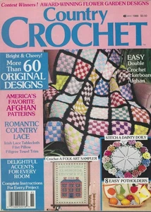 Revista Country Crochet 1988 - 60 más diseños originales - Imagen 1 de 4