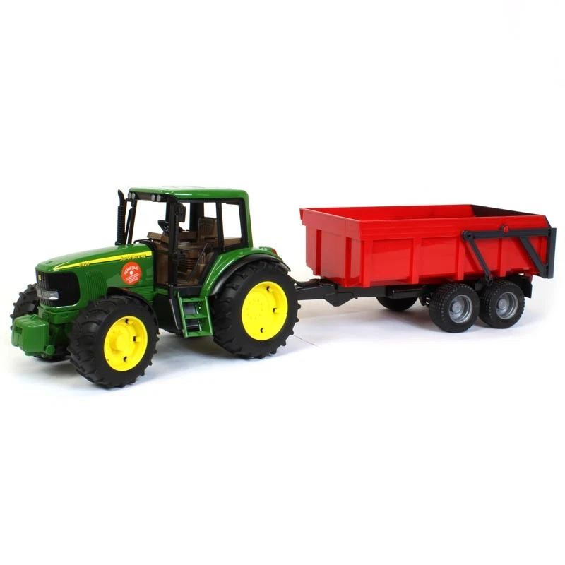 Bruder 09820 John Deere 6920 With Tipping Trailer