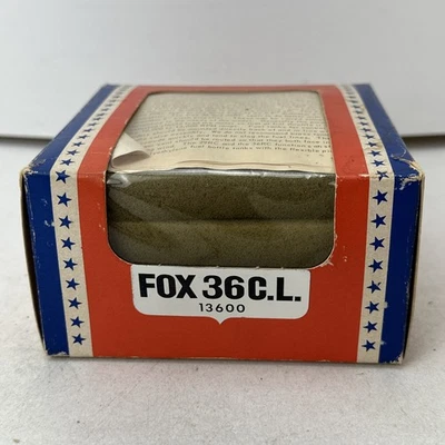 Vintage 1970s Fox Manufacturing 36 C.L. 13600 Airplane Engine In Orig Box - Image 1 of 4