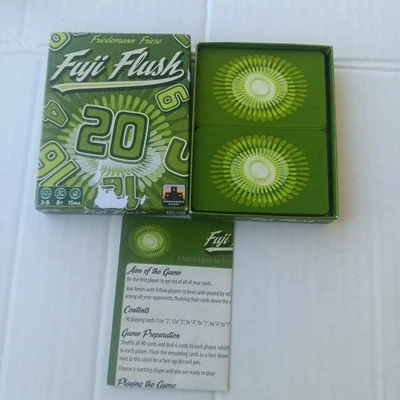 Fuji Flush Card Game Friedmann Friese 3-8 Players 15 Minute Game Rare Complete  - Image 1 of 4