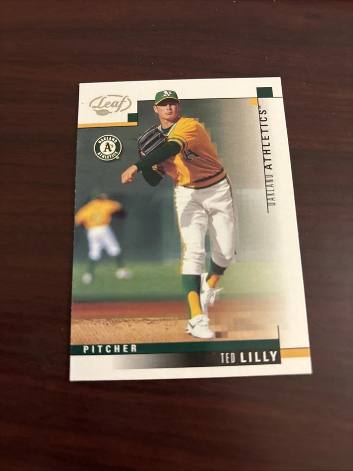 2003 Leaf - Ted Lilly #87 Oakland Athletics - Image 1 of 1