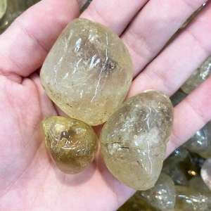 Large Tumbled Natural Citrine Crystal Quartz Raw Rock | November Birth Stone - Picture 1 of 5