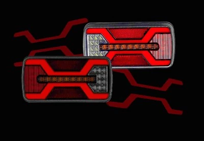 LED Rückleuchten Anhänger LKW  5-polig LED Rücklicht Anhängerbeleuchtung 5 PIN - Bild 1 von 4