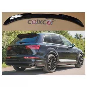 ALERON TRASERO AUDI Q7 4M MODELO SLINE DESDE 2016 ALERÓN NEGRO BRILLO SPOILER - Imagen 1 de 5