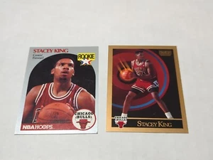 2 Mint STACEY KING Rookie Cards! Chicago Bulls! Oklahoma Sooners! - Picture 1 of 1