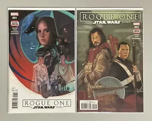 ┥Claves de cómic de Star Wars Rogue One #1 2 Casi Nuevo-(9.0-9.2) 1a Cassian Andor - Imagen 1 de 4