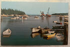 Authentic Vintage Postcard! Bunkers Harbor! Gouldsboro, Maine! Oc3060