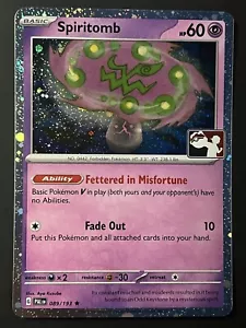 NM Spiritomb 089/193 Comos Holo Rare - Play! Prize Pack Series 4 - Pokemon Card - Picture 1 of 10