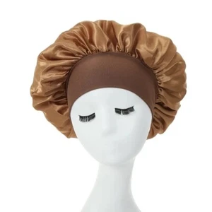 silk night sleep cap hair bonnet women - Picture 1 of 3