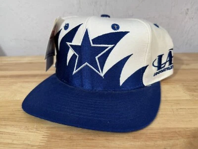 De colección NFL Dallas Cowboys Diente de Tiburón Lana Snapback Sombrero Línea Pro Logo Atlético Foto 1 de 4