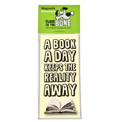 CLOSE TO THE BONE #628 MAGNETIC BOOKMARK A Book A Day funny present rude Any Occasion Gift
