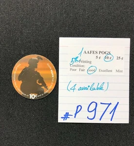 AAFES POGS, 5th Series/Printing,1 POGS, 10¢, #P971, GOOD - Picture 1 of 2