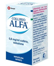 Collirio Alfa 0,8 mg/ml Collirio, Soluzione 10ml Dompe' Farmaceutici S.p.A.