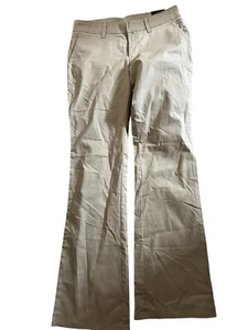 Dickies Pants 6L Women's Khaki Slim Fit Bootcut Flex Cotton Workwear Utility NWT - Picture 1 of 4