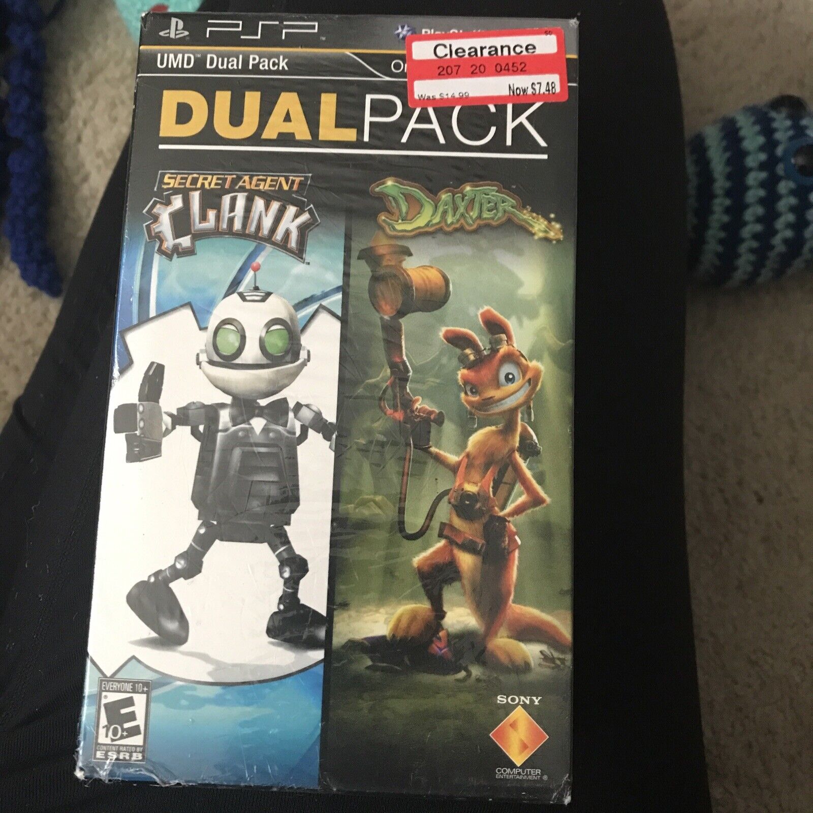 PSP Dual Pack: Secret Agent Clank and Daxter Brand New !!