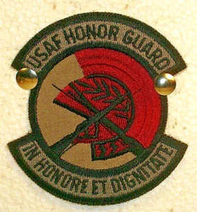 Parche insignia color ABU uniforme de batalla aérea de la Guardia de Honor de la Fuerza Aérea de los Estados Unidos  - Imagen 1 de 1