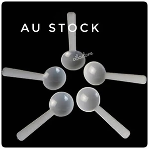 40x Mini Spoon Reusable Food Grade Quality 1g Scoop Small Dessert Kitchen Tool - Picture 1 of 10