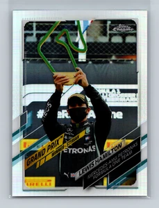 2021 Topps Chrome Formula 1 Refractor Lewis Hamilton F1 Winners #139 - Picture 1 of 2