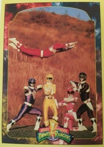 Mighty Morphin Power Rangers 1994/Flying Ranger/Serie 2/#124/Amarillo  - Imagen 1 de 6