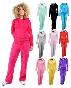velour leisure suits womens