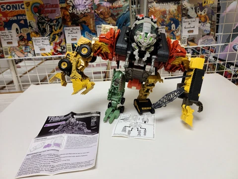 Constructicon Devastator Transformers Revenge of the Fallen 2009 Tested Working Cover