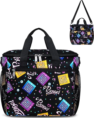 Bingo Dauber Bolsa Juegos Accesorios Cosas Bolso Set Suministros Almacenamiento Organizador Foto 1 de 4