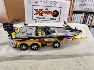 M&M's Candies "#38-Elliot Sadler 2003" Castaway Boat Trailer Set 1:24 VERY RARE! - Picture 1 of 24