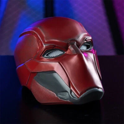 DC Comics Red Hood Batman Robin Cosplay Helmet Resin Mask Halloween Props Gift - Image 1 of 4