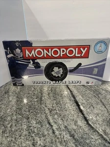 TORONTO MAPLE LEAFS | MONOPOLY | NHL | COLLECTORS EDITION | VERY RARE | SEALED!! - Picture 1 of 5