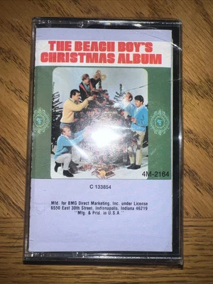 The Beach Boys Christmas Album Cassette Tape Brian Wilson Brand New Sealed Foto 1 de 2